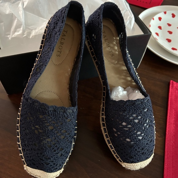 Brand new blue espadrilles by Talbot - Picture 5 of 5